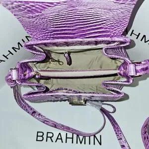 NWT Brahmin LILAC ESSENCE Margo w/ Credit Card Wallet Brahmin | Bags | Nwt Brahmin Lilac Essence Margo W Credit  main image 2